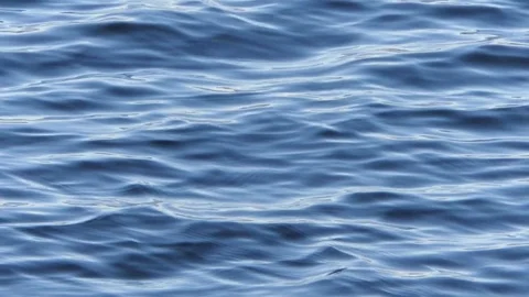 Close up of slow motion waves and ripples on river water surface. Stock Footage 120644065