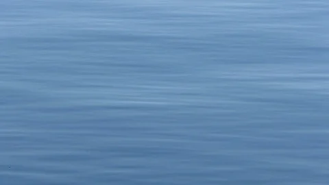 Close up of slow motion waves and ripples on river water surface. Stock Footage 120644155