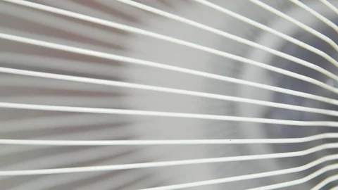 Close Up Of Slow Moving Fan Blade 動画素材 124695358