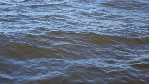 Close-up of small river waves. Stock Footage 220269251