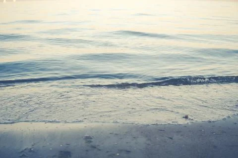 Close up of small waves Stock Photos