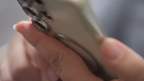 Close-up of smartphone camera module Stock Footage 342003062