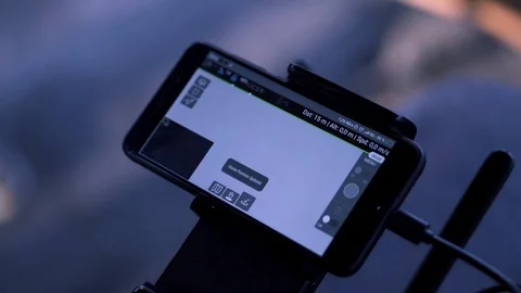 Close up of the smartphone screen with Google Maps, web mapping service Stock Footage 118143956
