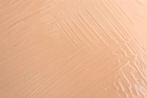 Close up of smear foundation texture. Make up foundation abstract composition  Stock Photos