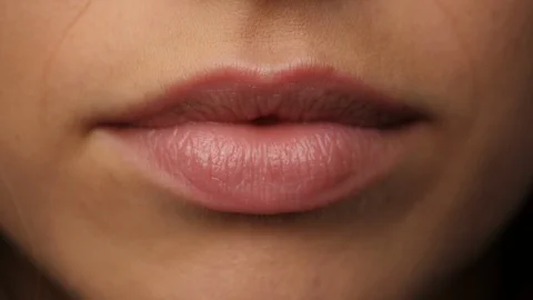 Close up on smile Stock Footage 86412768