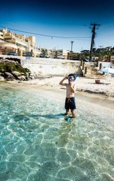 Close-up of smiling boy Stock Photos