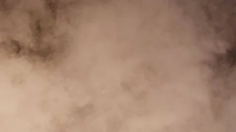 A close-up of the smoke in the dark background. Stock Footage 153853207