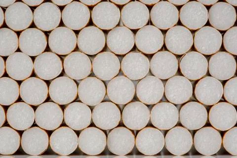 Close up of a smoking cigarettes Stock Photos