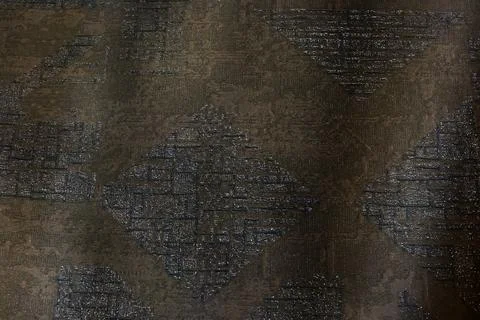 Close-up of smooth brown suede texture with soft fibers and uniform Stock Photos