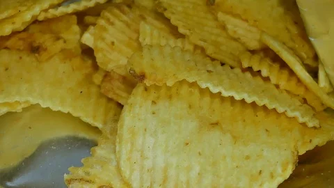 Close up snack in bag. Video stock 113895267