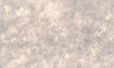 Close-up snow texture Stock Photos
