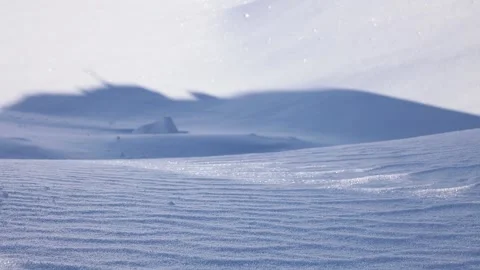 Close up snow windy texture Stock Footage 239340791