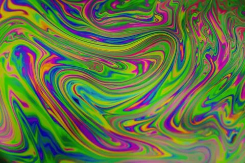 Close up soap bubble background. Psychedelic abstract background Stock Photos