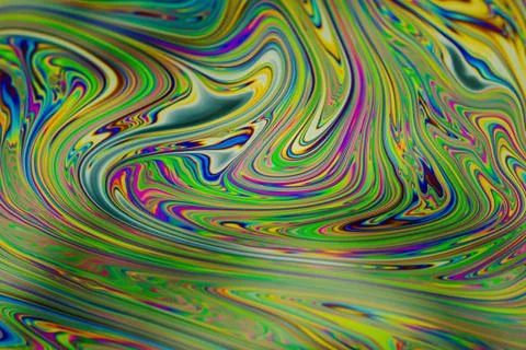 Close up soap bubble background. Psychedelic abstract background Stock Photos