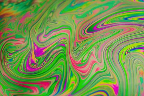 Close up soap bubble background. Psychedelic abstract background Stock Photos