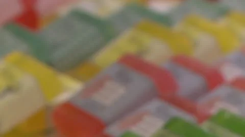 Close up of soaps Stock Footage 8981524