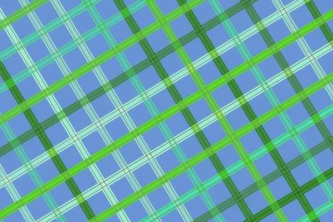 Close-up of solar panel cells with green and blue colors Stock Illustration