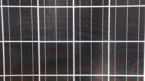 Close up of Solar Panel Stock Footage 89411148