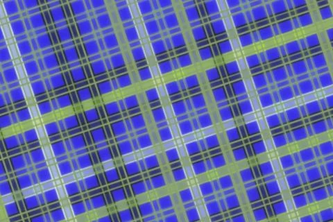 Close-up of solar panel grid with blue cells and yellow lines Stock Photos