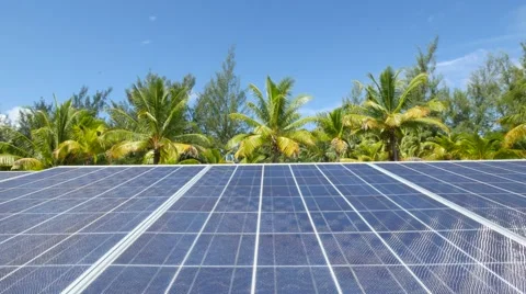 Close up of solar panels Stock Footage 68702439