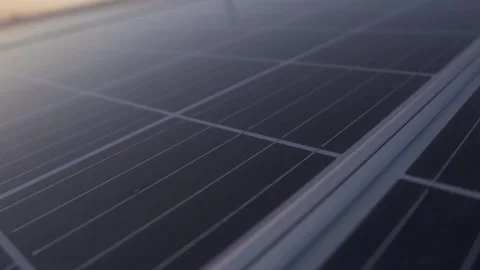 Close-up of solar panels Stock Footage 149125618