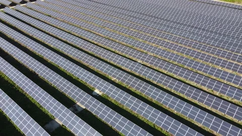 Close up of solar power panel Stock Footage 162866197