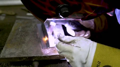 Close up of soldering iron Vídeo Stock 152735679