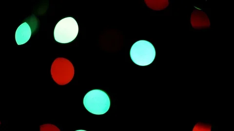 Close up сolorful flashing abstract light blue red orange yellow bright color Stock Footage 105204620