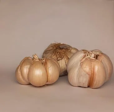 Close up of some garlic Stock Photos