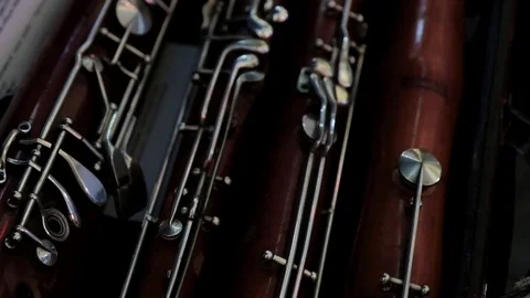 Close-up of some musical instruments Stock Footage 83563530