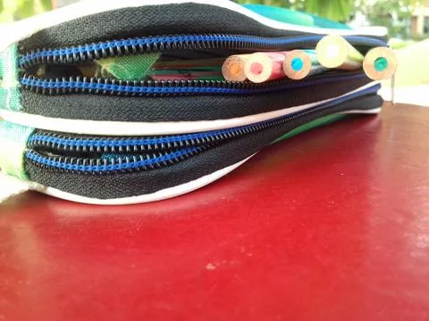 A close up of some pencils Stock Photos
