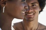 Close Up Of South American Couple Stock Photos