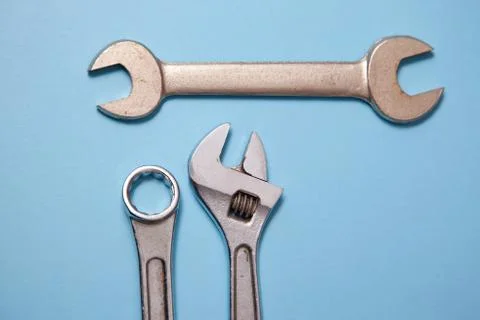 Close up of spanners Stock-Fotos