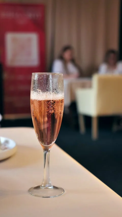 Close-up sparkling champagne being poured into glasses Stock Footage 313237244