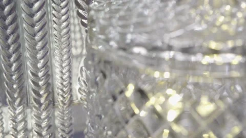 Close-up sparkling glass Stock Footage 171694302