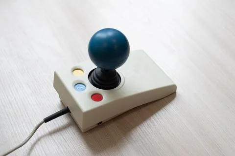 Close-up of a specialized computer mouse for people with cerebral palsy. Foto stock