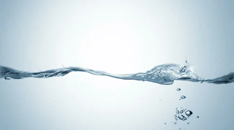 Close up of splash of water Stock Footage