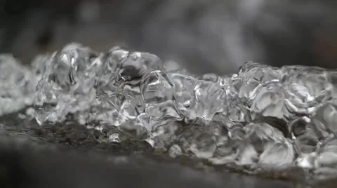 Close up of splash of water. Slow motion Vídeos de archivo 59346689