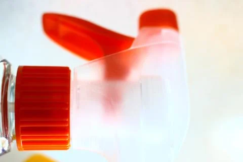 Close up of a spray bottle Stock Photos