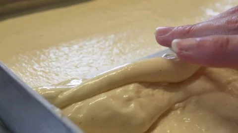 Close up to spreading cream 스톡 동영상 238502863