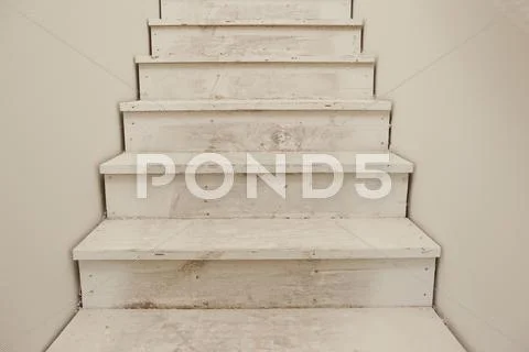Close-Up Of Stairs At Home