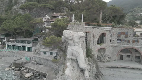 Close up Statua del Gigante Stock Footage 277683355