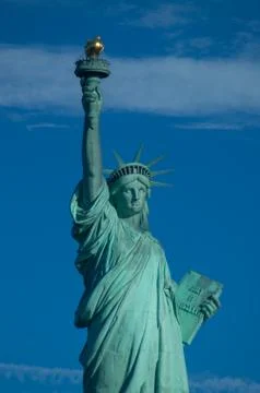 Close up statue of Liberty Stock Photos