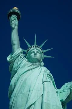 Close up statue of Liberty Stock Photos