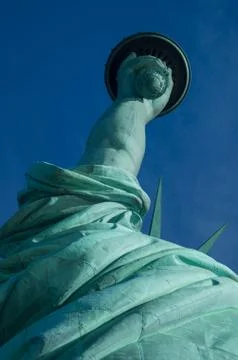 Close up statue of Liberty Stock Photos