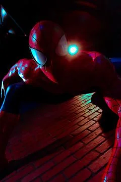 Close up Statue of Spider man Photos