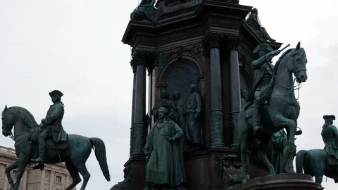 Close up statue, Vienna Stock Footage 86072722