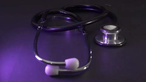 Close Up of Stethoscope Stock Footage 260334686