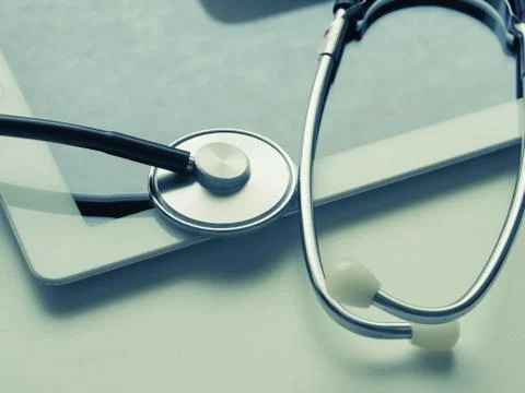 Close up of a stethoscope Stock Photos