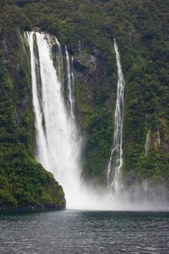 Close-up from Stirling Falls. Stock Photos